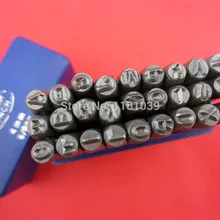 Горячая 1/" 3 мм заглавные буквы A-Z удар штамп набор 27 шт., инструменты для изготовления ювелирных изделий