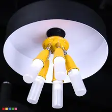 5 в 1 E27 для E27 Регулируемый Цвет База гнездо Splitter светодиодный держатель лампы E27 держатель лампы переходник-разветвитель на две лампы Цоколь