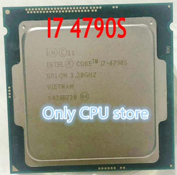 Фирменный процессор intle I7-4790S I7 4790 S, процессор 3,2G 3,2 GHz LGA 1150 65 W, четырехъядерный процессор