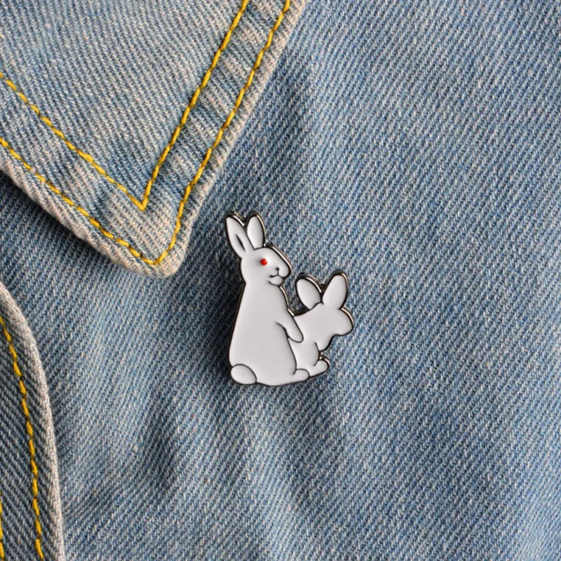 

Alloy Cute Little White Imitation Pearl Animal Brooch Pins Chic Fashion Jewelry Bijoux Brooch Wholesale Women Accessories F1