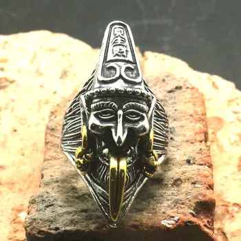 

Newest Men Boy 316L Stainless Steel Cool Lucky Skull Newest Ring