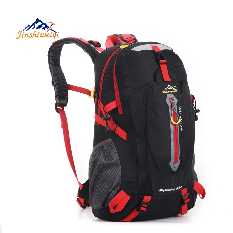 Prix pour JINSHIWEIQI 40L Sac À Dos Plein Air Unisexe Voyage escalade sacs à dos Sacs À Dos femmes noir rouge sac à dos camping sacs de sport D'équitation Prix pour JINSHIWEIQI 40L Sac À Dos Plein Air Unisexe Voyage escalade sacs à dos Sacs À Dos femmes noir rouge sac à dos camping sacs de sport D'équitation