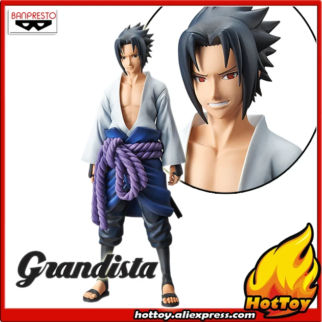 100% оригинальная коллекция Banpresto Grandista Shinobi relation фигура-Учиха Саске | Игрушки и