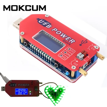 

DC 15W ZK-DP3A USB CVCC Buck Boost Voltage Converter adjustable USB Step UP Power Supply Module Boost Converter LCD Display