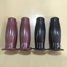 7/"& 1" Ручка Бар Ретро резиновый Мотоцикл Велосипед Винтаж колы бутылки рукоятка для Harley Truimph кафе на заказ