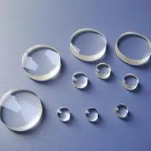 Кварцевый плоский выпуклый оптическая линза-12,7 мм Диаметр настраиваемый размер и фокусное расстояние