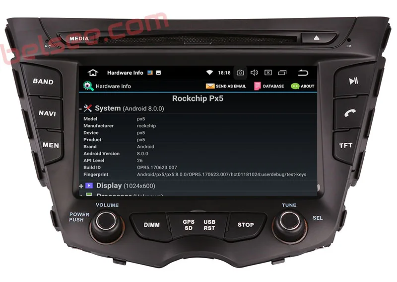 hyundai veloster android 8.0 head unit 2
