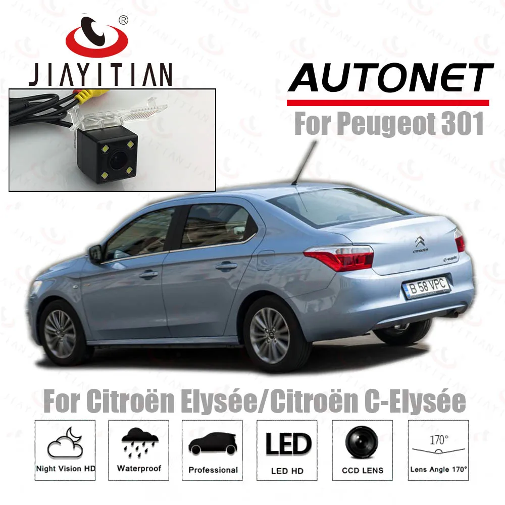 Jiayitian Car Rear Camera For Citroen Elysee/C Elysee/For Peugeot 301 2012~2019 Reverse Camera License Plate Camera Ccd Backup|Rear View Camera|Plate Camerarear Camera View - Aliexpress