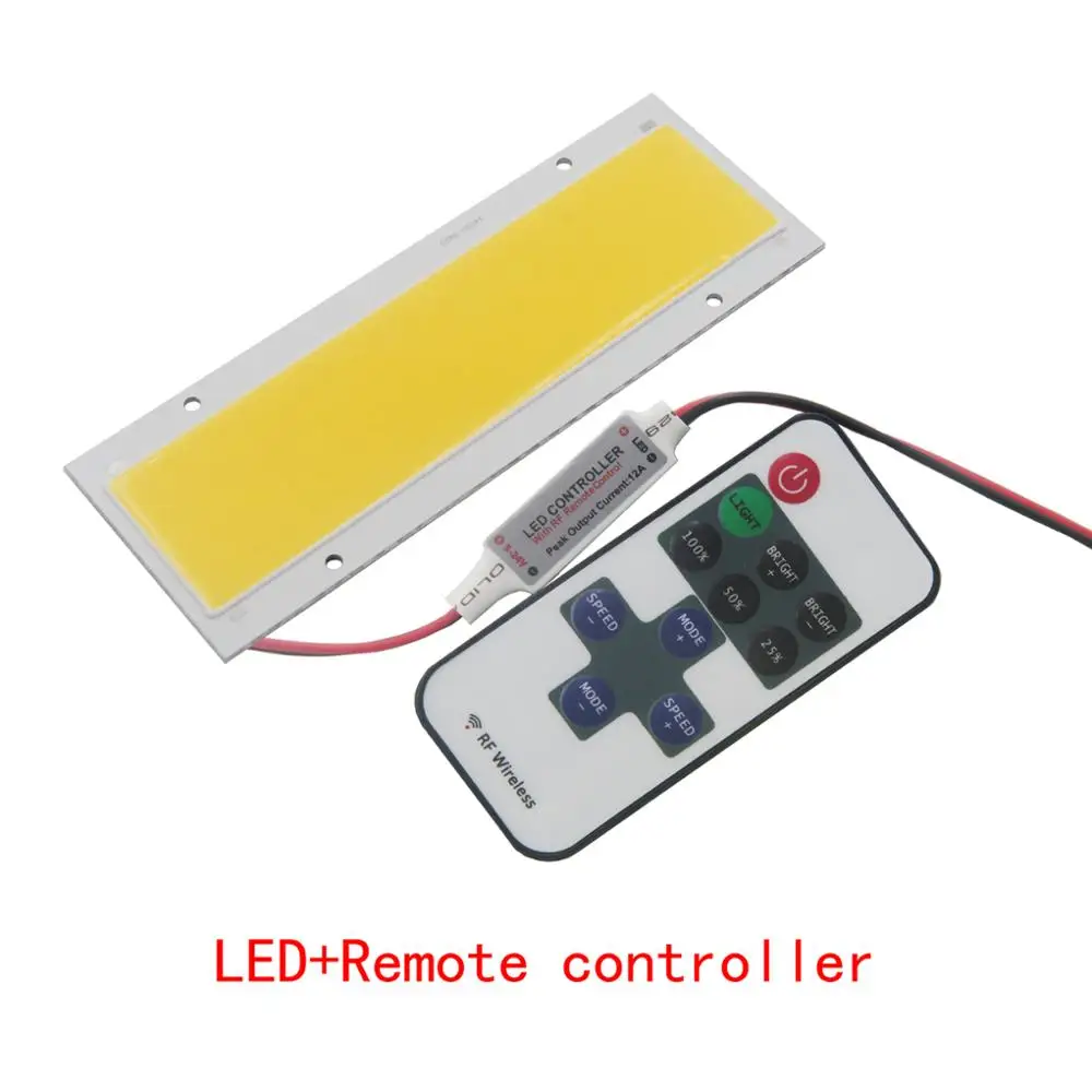 Горячая продажа allcob производство 140x50 мм LED COB Полоса Автомобильный источник света