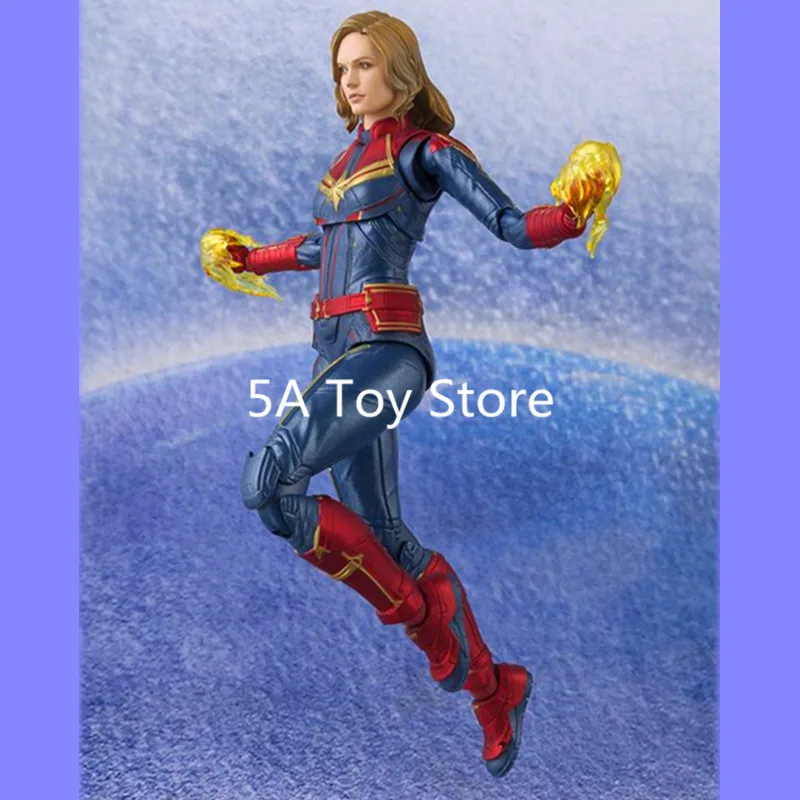 SHF SHFiguarts Мстители Endgame Марвел Капитан ПВХ фигурка Коллекционная модель игрушка кукла