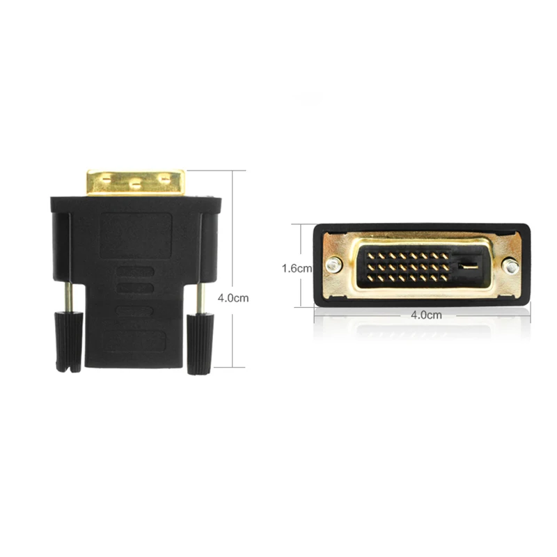 AMKLE 24+ 1 Pin DVI к HDMI адаптер позолоченный dvi-адаптер к женскому преобразователь видеосигнала HDMI 1080P для PS3 проектор HDTV