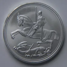 40 мм медаль королевы Виктории Святого Георгия монета Великобритании сувенирная монета
