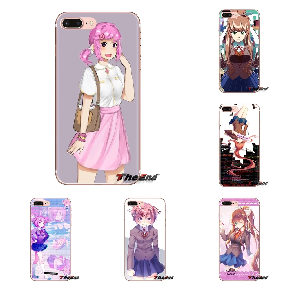 

Soft TPU Case For LG G3 G4 Mini G5 G6 G7 Q6 Q7 Q8 Q9 V10 V20 V30 X Power 2 3 K10 K4 K8 2017 viedo game Doki Doki Literature Club