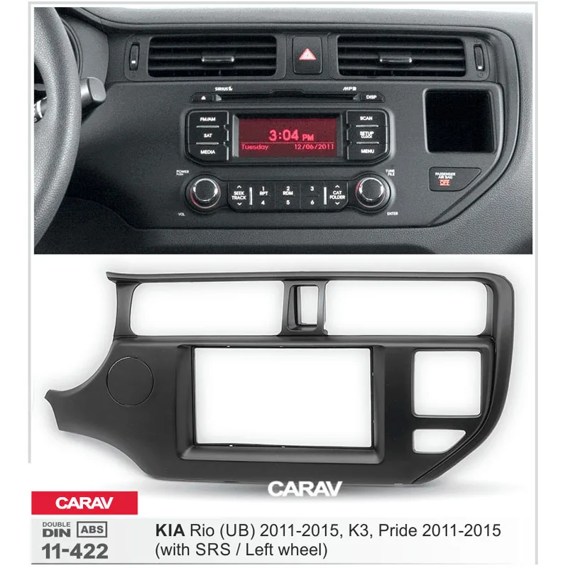 Radio Estéreo De Coche ISO Cableado Arnés Adaptador Telar HY-100 Para Kia Sedona