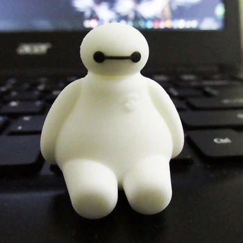 

3D Cute USB Flash Drive 512GB 1TB Baymax Flash Memory Stick USB Disk 64GB Toy USB 3.0 Key Pen Drive Pendrive 1TB 128GB Gift