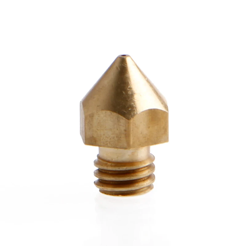 1PC 0.6mm Extruder Brass Nozzle Print Head For 1.75mm MK8 3D Printer Hot