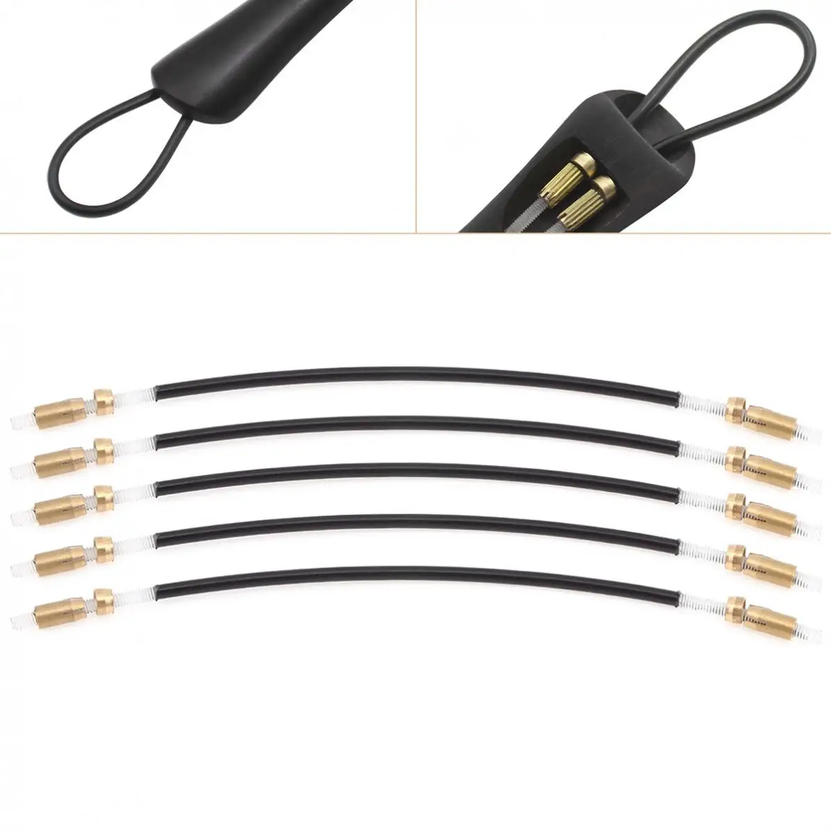 5pcs/lot 3/4-4/4 Non-slip Bendable Nylon Violin Tail Rope | Спорт и развлечения