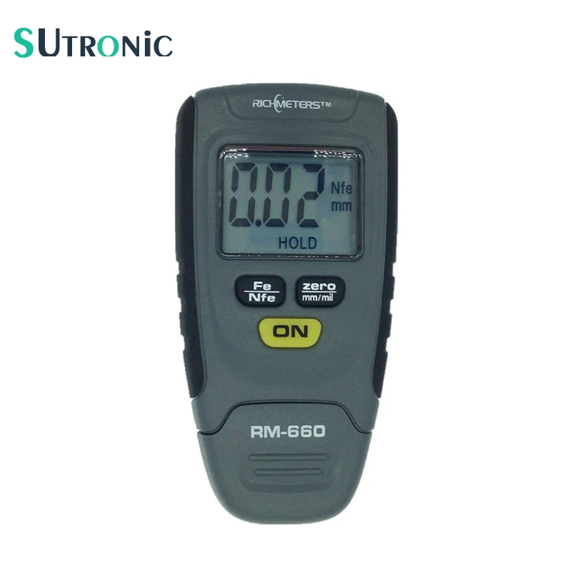 RM660 Digital Coating Thickness Gauge 0 1.25mm Paint Coating Meter Car