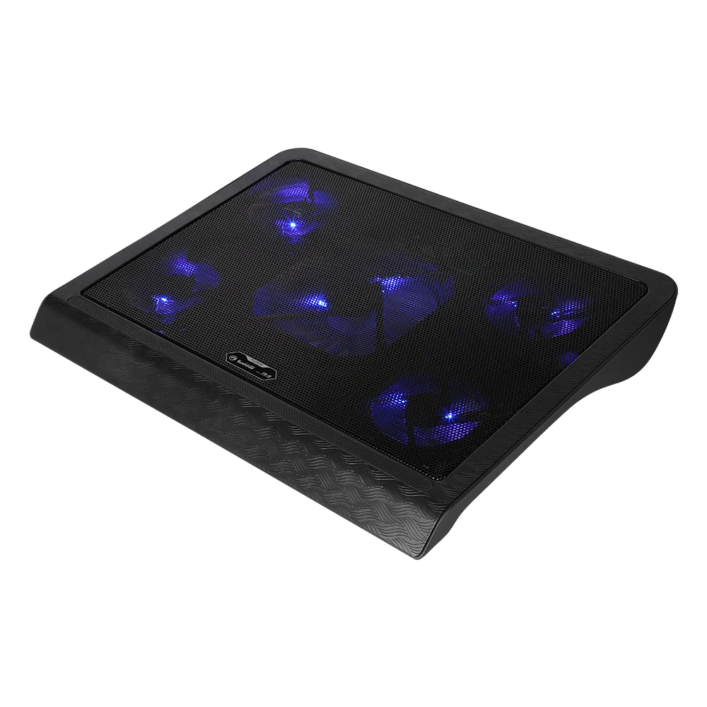 

MARVO FN33BL Cooling Fan LED Blue Light USB Quiet Cooling Pad Cooler with 5 Cooler Fans for up to 17 Inch Laptop Notebook