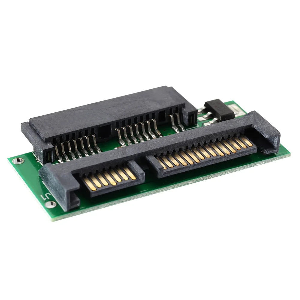 Недавно 1 8 дюйма Мини Micro SATA MSATA до 7 + 15Pin 2 5 Sata адаптер конвертер карта DC128| |