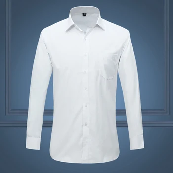 

2019 Hot Sale White Black Men Shirt Groom Tuxedos Best Man Groomsmen Men Wedding Shirts Formal Occasion Men Shirts M-XXXXL 4XL