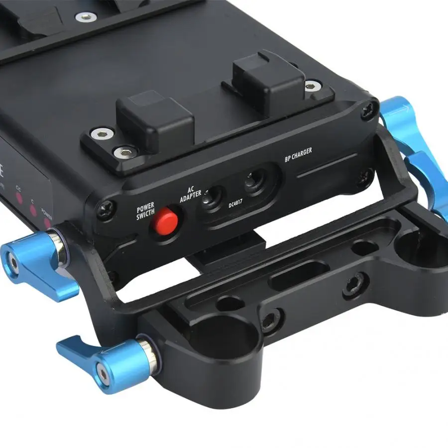 V Mount аккумулятор пластина камера Система питания для 5D2/3 A7 GH4/3 BMPC батареи