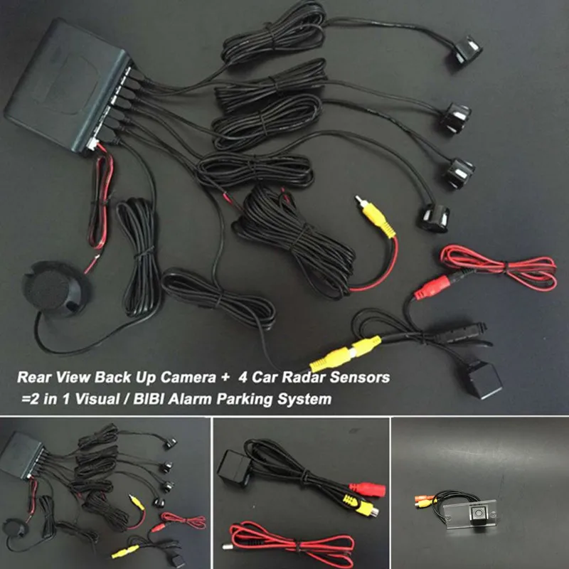 

Car Reverse Assistance Backup Sensor Radar Monitor System For KIA Naza Sorento BL 2003~2008 with Car Parking Rear View Camera