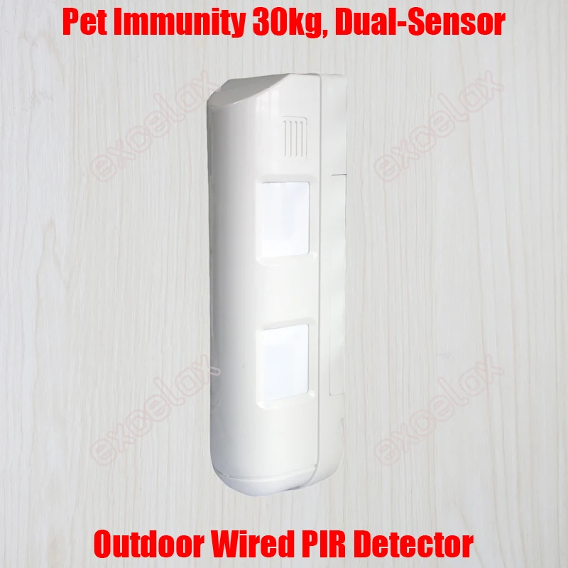 Dual Sensor Four Curtain Antimasking Pet Immunity 30KG Outdoor Wired