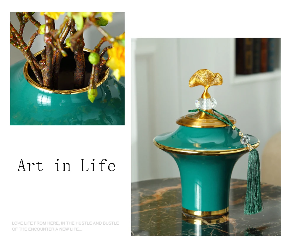 Европейская роскошная керамическая ваза в форме летающей тарелки, большая ваза, креативная статуэтка, домашнее украшение, ремесло, настольное фарфоровое украшение