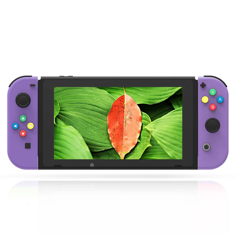 Мягкая сенсорная ручка Задняя панель для консоли Nintendo Switch портативный