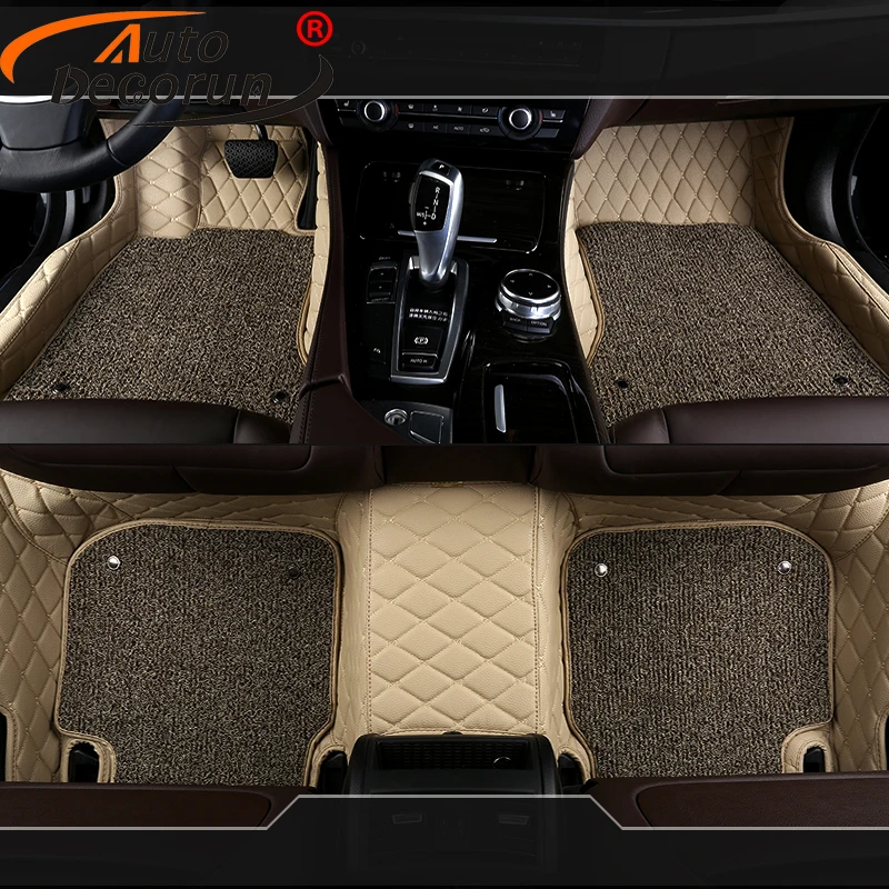 AutoDecorun Custom Fit Car Floor Mats For Mercedes Benz A B C E G R S