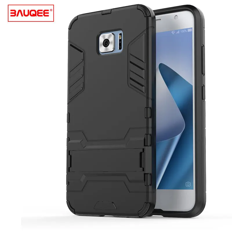 BAUQEE Case For ASUS Zenfone V V520KL Hybrid Armor Case With Kickstand 2in1 TPU & PC Shockproof
