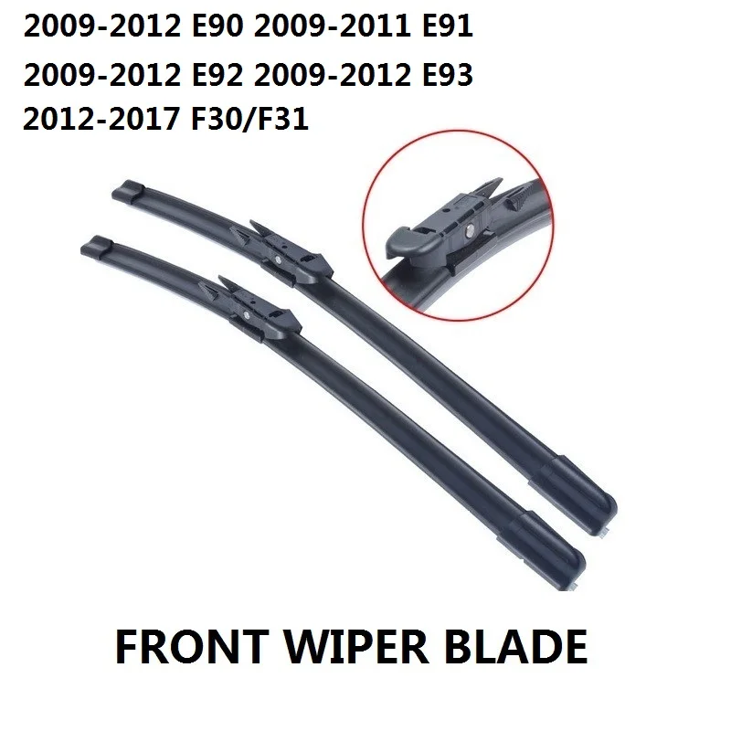 Car Auto Front Wiper Blades For Bmw 3 Series E90 E91 E92 E93 F30 F31