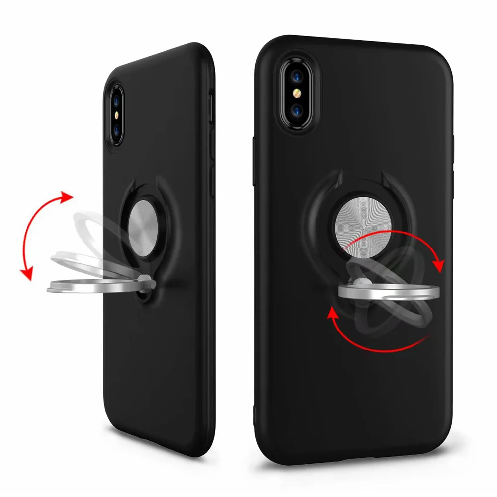 For iPhone X XR case Luxury Car Holder Magnetic Bracket Finger Ring Case For iPhone XS Max 5s SE 6 6s 7 8 Plus Stand Case Cover For iPhone X XR case Luxury Car Holder Magnetic Bracket Finger Ring Case For iPhone XS Max 5s SE 6 6s 7 8 Plus Stand Case Cover