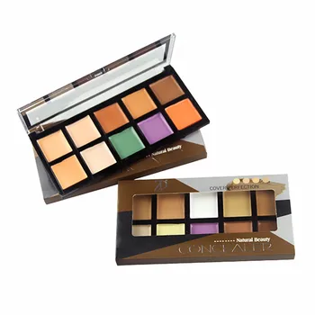 

GORON Professional 10 Color/Set Face Concealer Palette Makeup Cream Make up Natural Contour Palettes Women's Cosmetics F2043