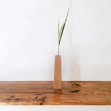 Новая декоративная ваза для цветов деревянный цветочный горшок декоративный кофе коричневая цветная ваза для гостиной спальни украшения дома