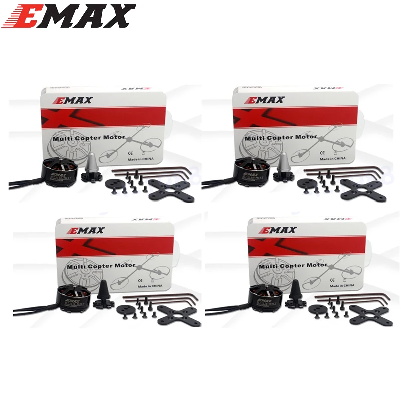 4 компл./лот EMAX бесщеточным Мотором MT3110 700KV KV480 плюс поток двигатель CW CCW Для