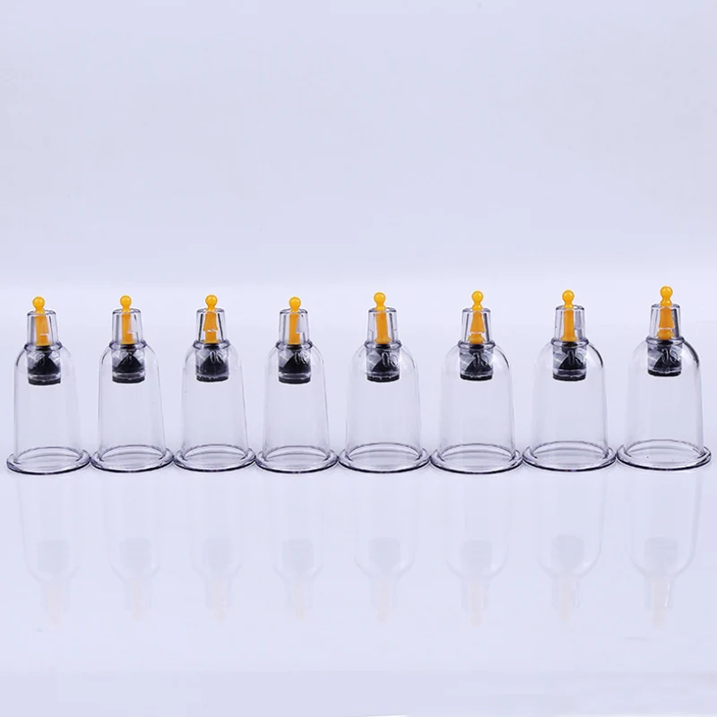 32 Pots/Set Suction Cups jar Acupunture Vacuum Cupping Set Massager plastic vacuum suction therapy cupping set cans for massage 32 Pots/Set Suction Cups jar Acupunture Vacuum Cupping Set Massager plastic vacuum suction therapy cupping set cans for massage