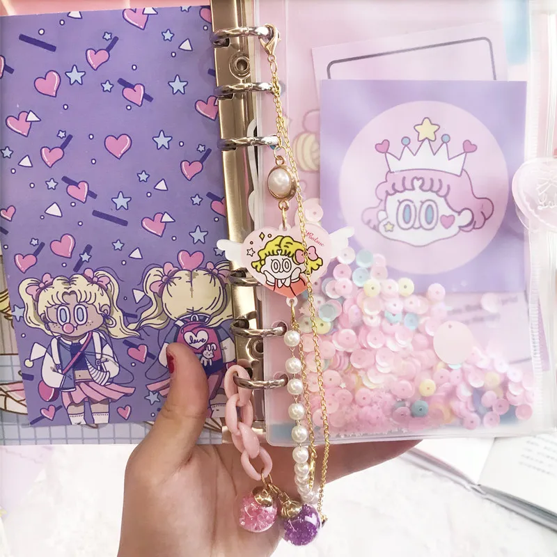 DIY блокнот Bingbing Super Star рубанок Kawaii Bullet Journal Дневник для девочек органайзер для студентов ежедневный Еженедельный план канцелярские принадлежности подарок