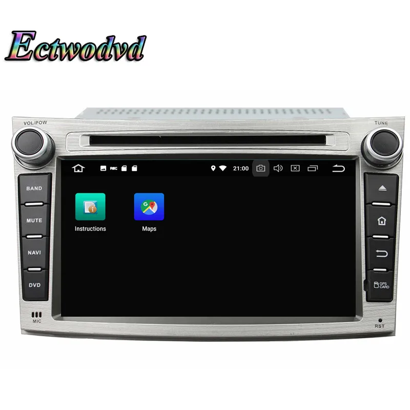 Flash Deal Ectwodvd Octa Core 4G RAM 64G ROM Android 9.0 Car Multimedia DVD Player GPS HeadUnit For Subaru Legacy/outback 2009 2010-2012 3
