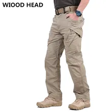 Ix9 город тактические карго штаны Для мужчин боевая группа захвата армейские военные брюки из хлопка много карманов эластичные гибкие мужские повседневные штаны