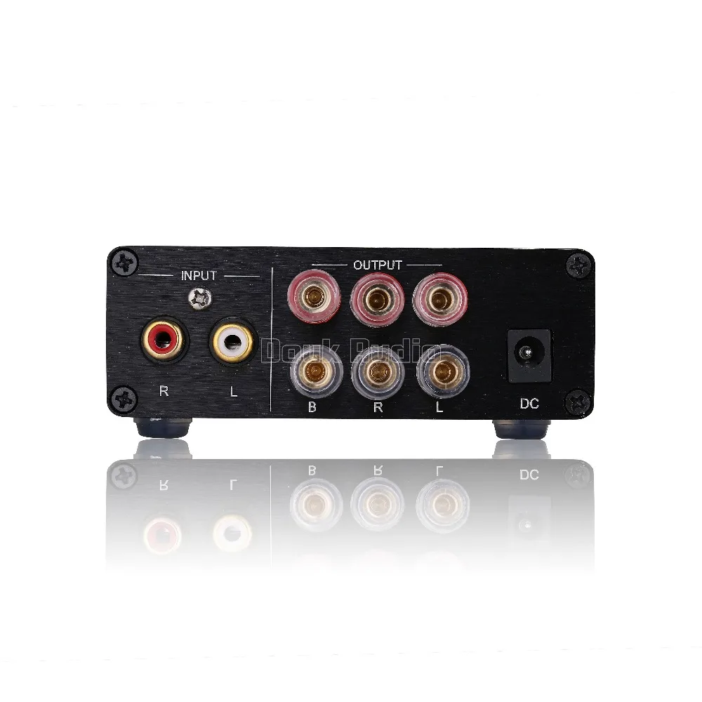 Nobsound мини HiFi 2,1 канальный TPA3116D2 цифровой усилитель мощности Hi-Fi стерео аудио бас усилитель 2*50 Вт сабвуфер