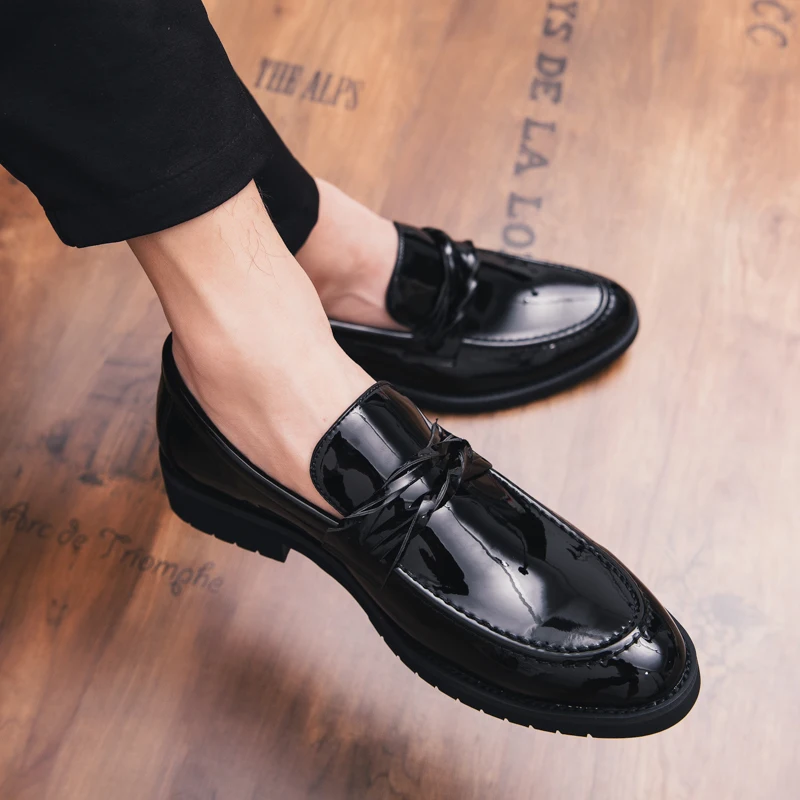 men designer formal leather shoes slip on unique dress male footwear wedding italian luxury brand elegant oxford shoes for men (11)