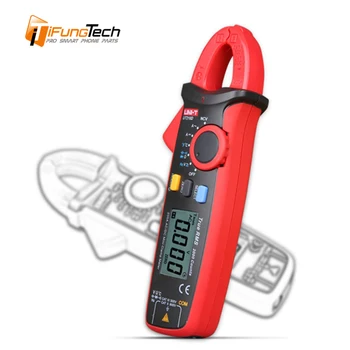 

UT210E True RMS Mini Digital Clamp Meters AC/DC Current Voltage Auto Range VFC Capacitance Non Contact Multimeter
