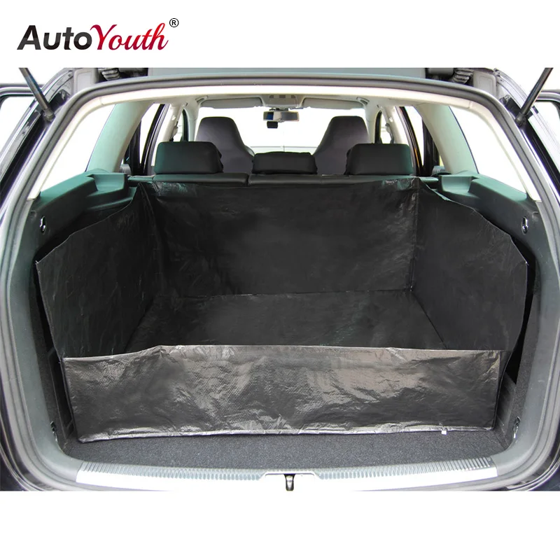 AUTOYOUTH PE Tarpaulin Car Trunk Mat Liner Waterproof Car Protection Blanket For more cleanliness in your