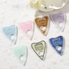 10pcs 42*60mm Ouija Planchette Charms Flat back Resin Cabochons Glitter Accessory for  Necklace Pendant DIY ► Photo 2/6