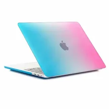 Радужный чехол для ноутбука MacBook Air 13,3 A1466 A1369, жесткий противоударный Прозрачный чехол с защитой от царапин для MacBook A1466 A1369