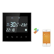 Интеллектуальный электрический подогрев пола контроль температуры ler App Wifi Пульт дистанционного управления комнатный термостат
