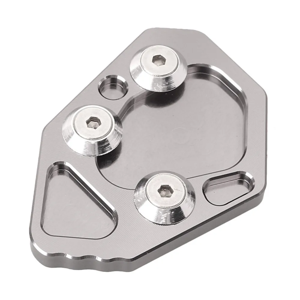 Kickstand Foot Side Stand Extension Pad Support Plate For BMW K1200S/R 2005-2008 & K1300S/R 2009-2014 CNC Motorbike Spare Part