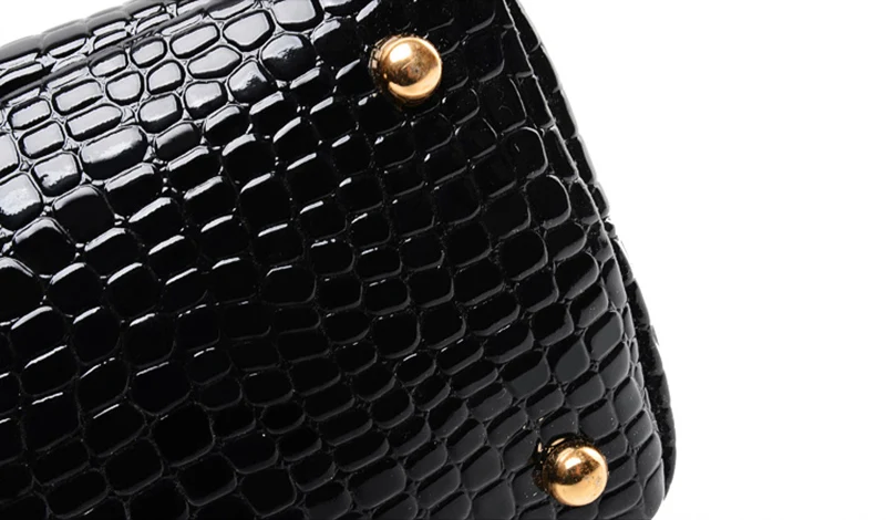 6 Pieces Women Handbag Crocodile PU Female Shoulder Bags Bolsas Feminina Big Capacity Bag Femme Designer Set Handbags SS0292 (11)